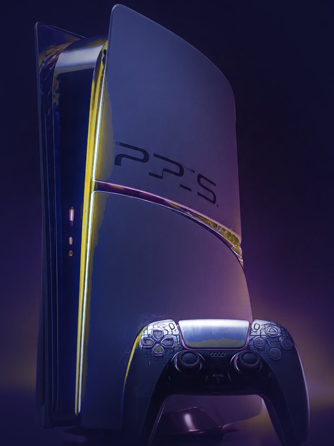 PS5 console and controller